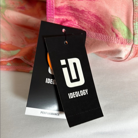 Ideology Pink Shock Tie Dye Low Impact Sports Bra SKU 0034 - Picture 11 of 12